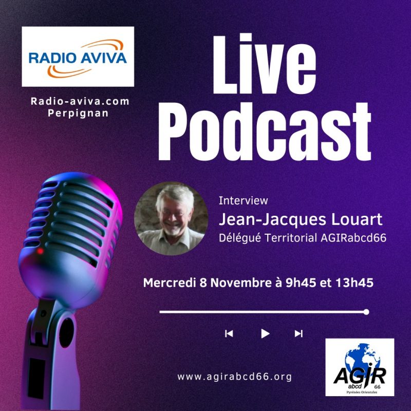 Interview de Jean-Jacques Louart sur Radio Aviva